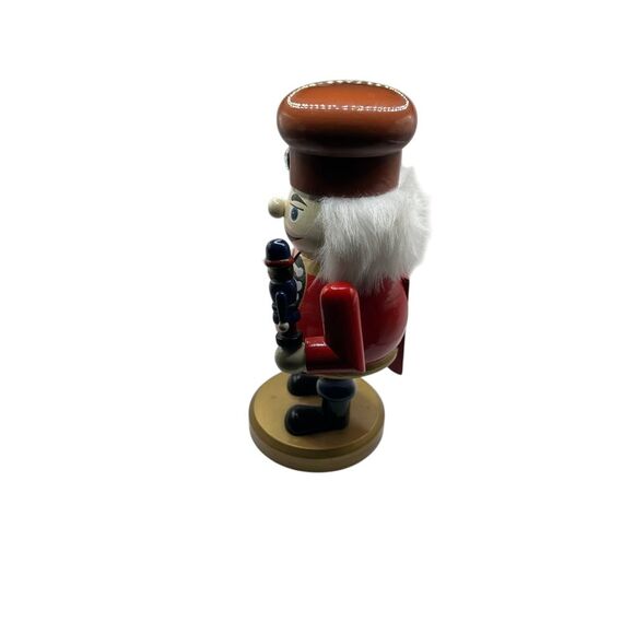 Sadler Fritz Nutcracker Christmas Holiday Decor Collectible 2004 Wooden Figure - Picture 2 of 6